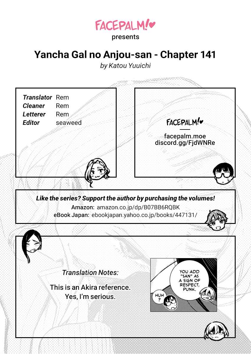 Yancha Gal No Anjou-San Chapter 141 14